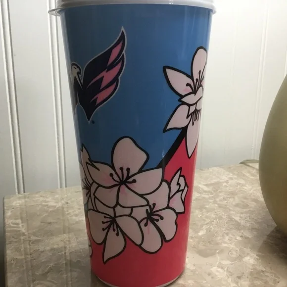 Washington Wizards Cherry Blossoms 32oz Souvenir Cup Nice! ( Cold Drinks Only) - Picture 6 of 12